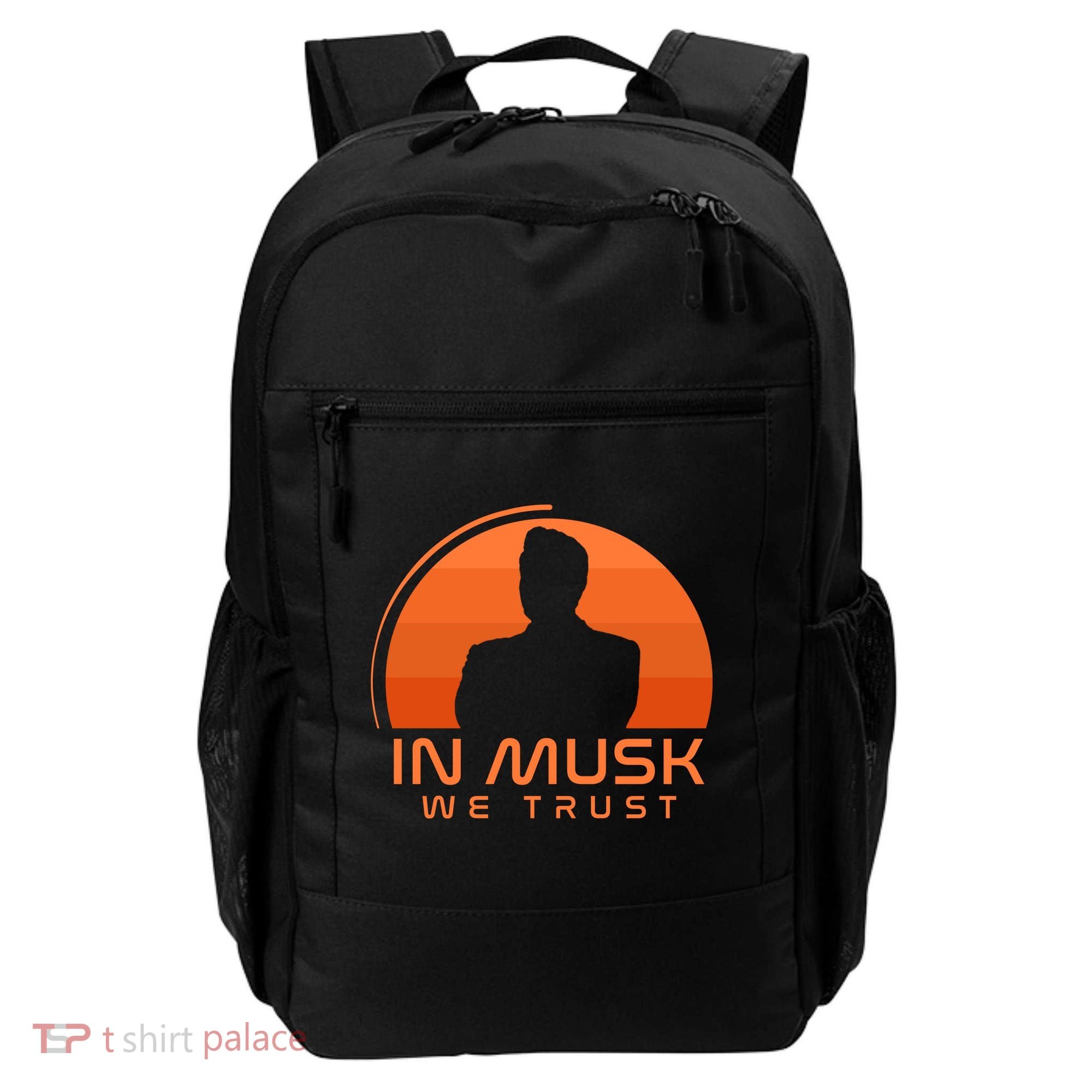 Retro In Musk We Trust Backpack