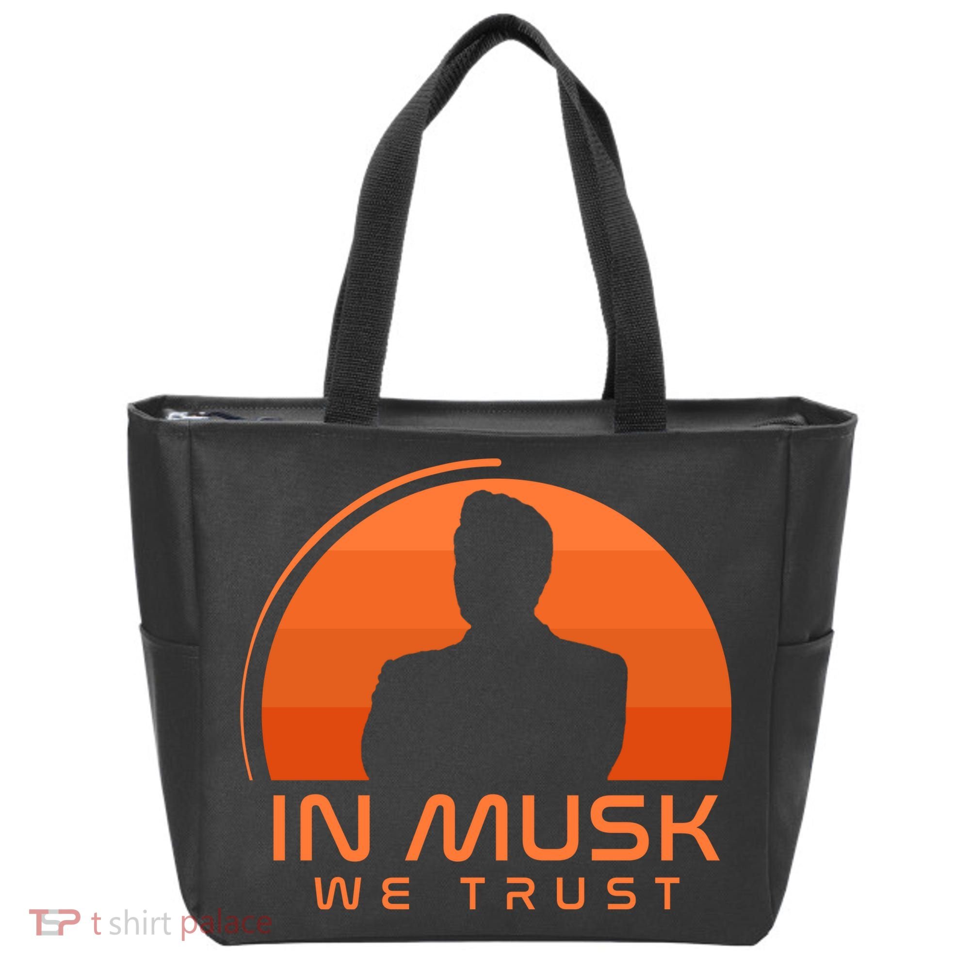 Retro In Musk We Trust Tote Bag