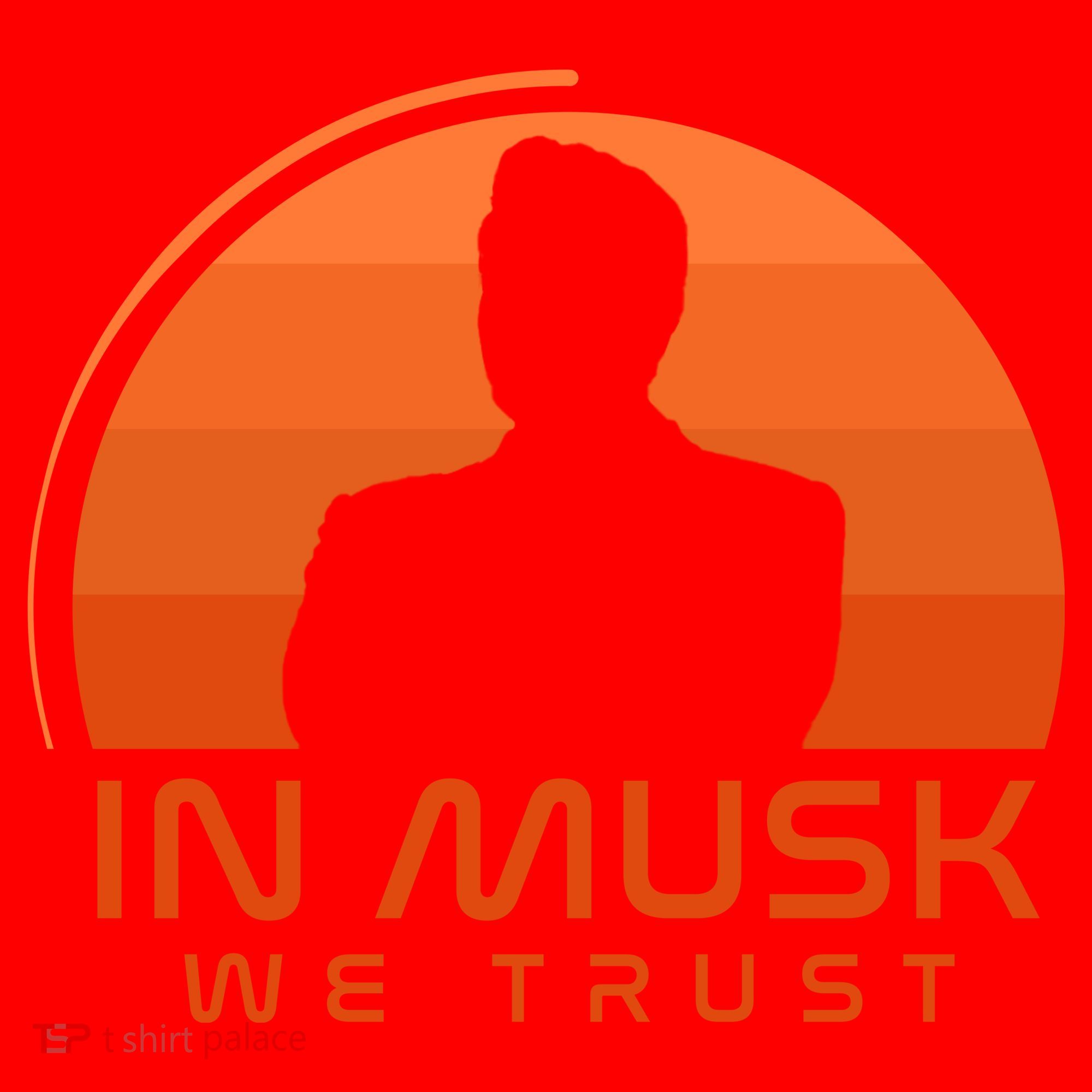 Retro In Musk We Trust Santa Hat