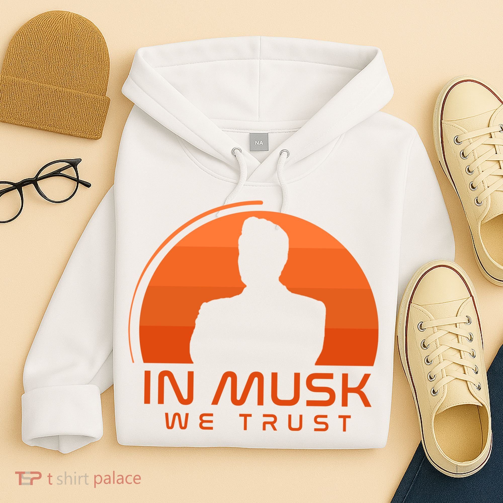 Retro In Musk We Trust Hoodie