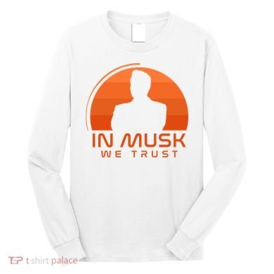 Retro In Musk We Trust Long Sleeve Shirt