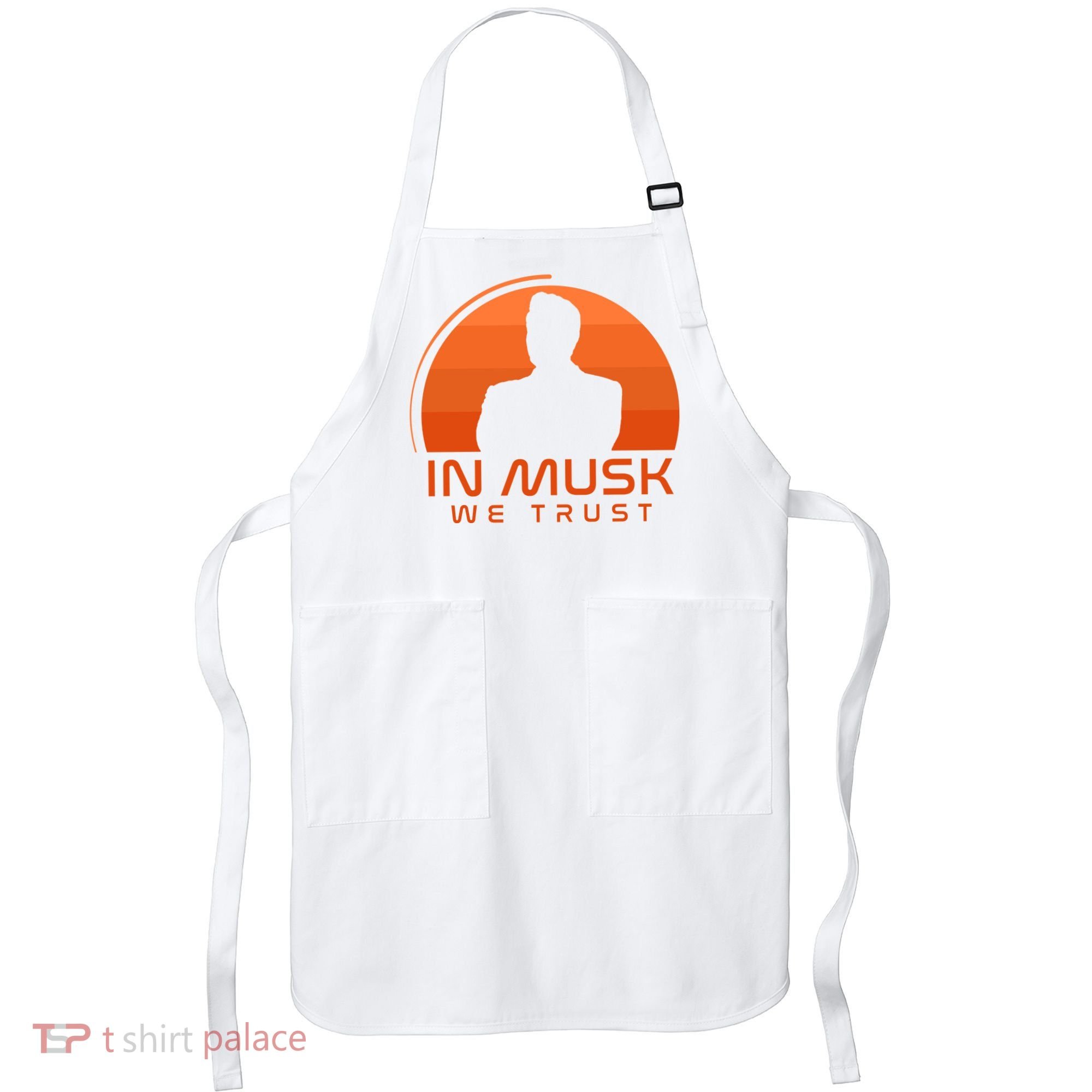 Retro In Musk We Trust Apron
