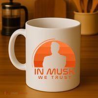 Retro In Musk We Trust Coffee Mug thumb 4