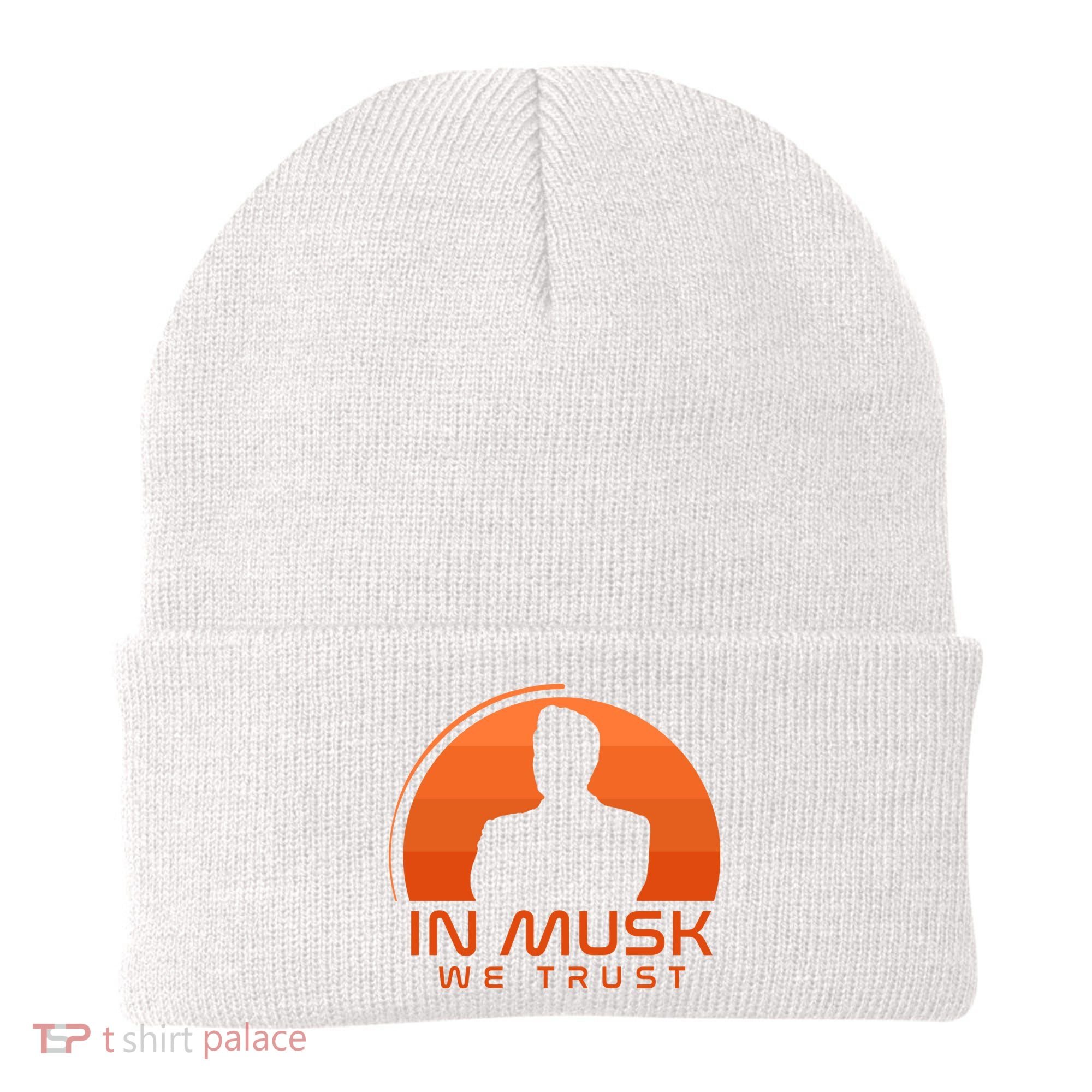 Retro In Musk We Trust Beanie