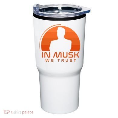 Retro In Musk We Trust Tumbler