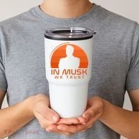 Retro In Musk We Trust Tumbler thumb 2
