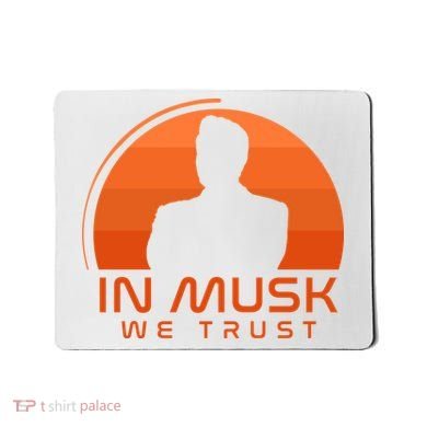 Retro In Musk We Trust Mousepad