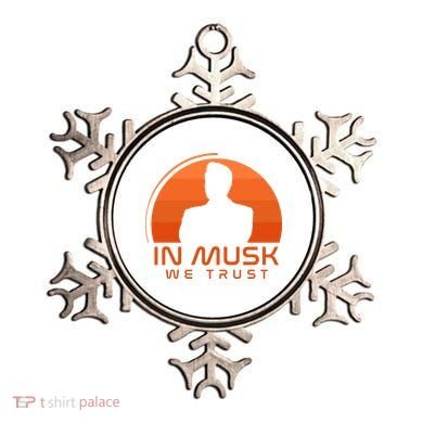 Retro In Musk We Trust Ornament