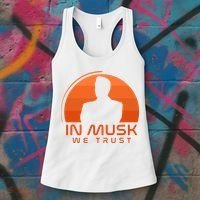 Retro In Musk We Trust Women's Tank Top thumb 3