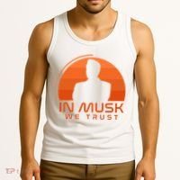 Retro In Musk We Trust Tank Top thumb 3