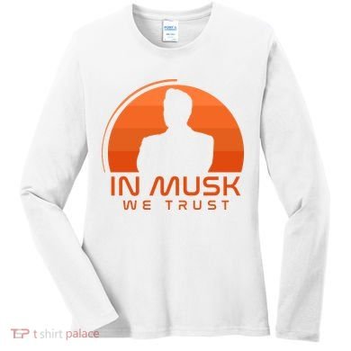 Retro In Musk We Trust Women's Long Sleeve Shirt
