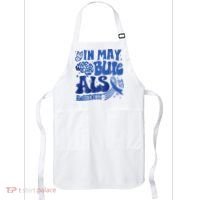 Rainbow In May We Wear Blue ALS Awareness Month  Apron thumb 0