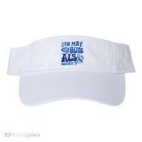 Rainbow In May We Wear Blue ALS Awareness Month  Visor thumb 0