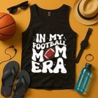 Retro In My Football Mom Era Tank Top thumb 4