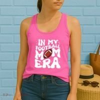 Retro In My Football Mom Era Women's Tank Top thumb 2