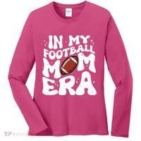 Retro In My Football Mom Era Women's Long Sleeve Shirt thumb 0