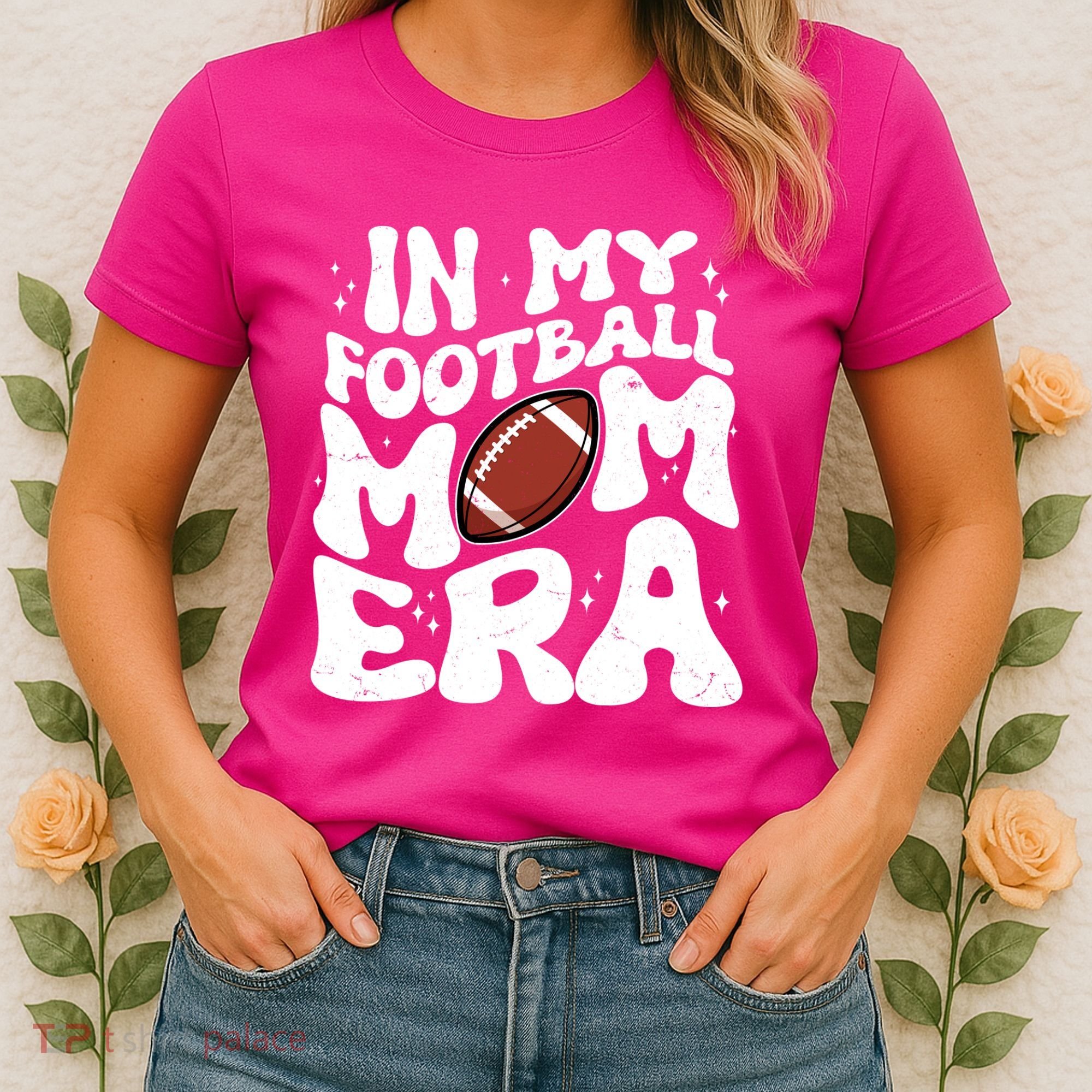 Retro In My Football Mom Era Women's T-Shirt