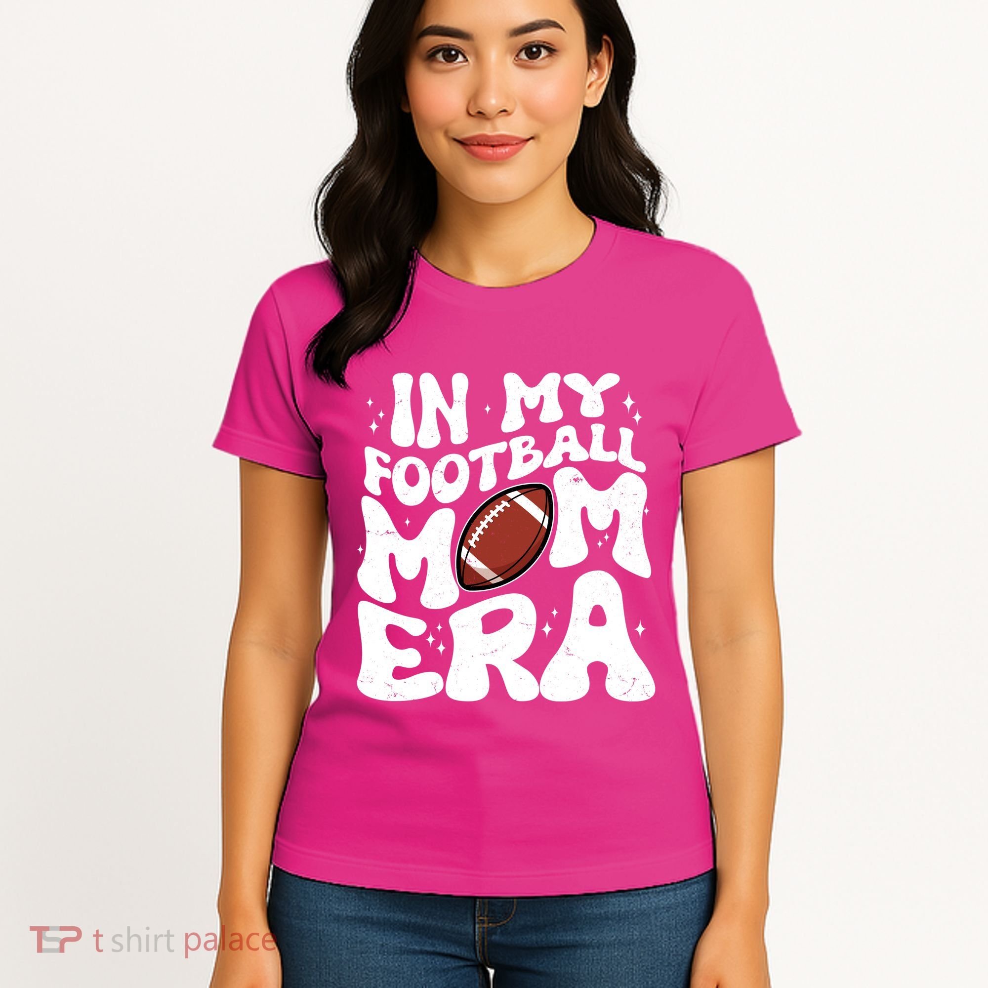 Retro In My Football Mom Era Women's T-Shirt