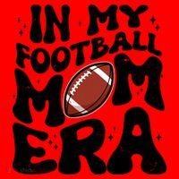 Retro In My Football Mom Era Santa Hat thumb 1