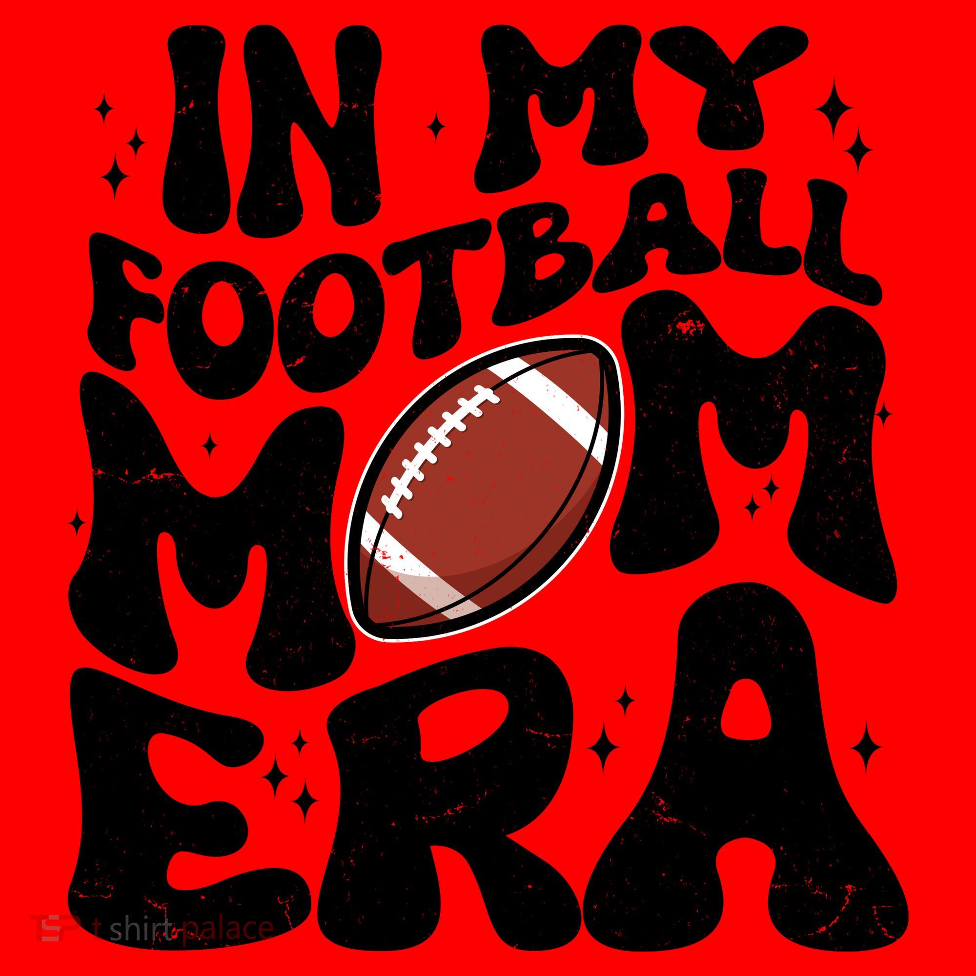 Retro In My Football Mom Era Santa Hat