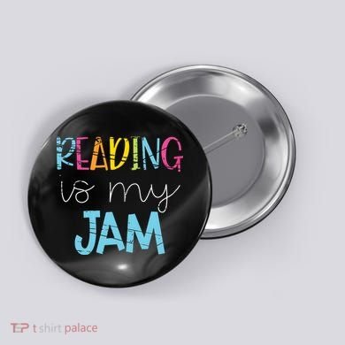 Reading Is My Jam Read Teacher ELA Teacher Button