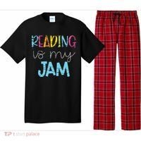 Reading Is My Jam Read Teacher ELA Teacher Pajama Set thumb 0
