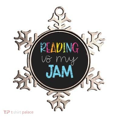Reading Is My Jam Read Teacher ELA Teacher Ornament