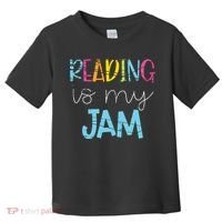 Reading Is My Jam Read Teacher ELA Teacher Toddler T-Shirt thumb 0