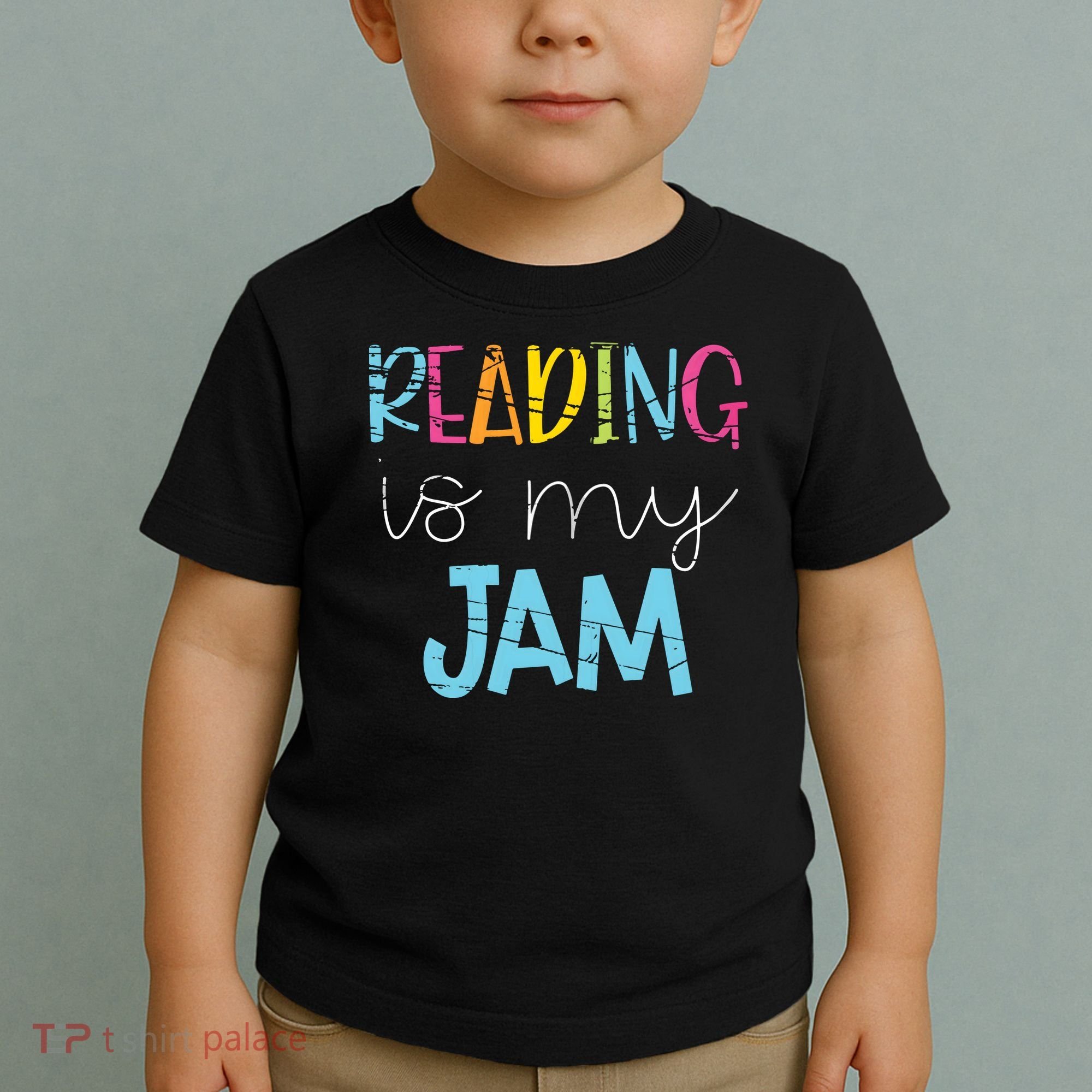Reading Is My Jam Read Teacher ELA Teacher Toddler T-Shirt