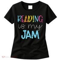 Reading Is My Jam Read Teacher ELA Teacher Women's T-Shirt thumb 0