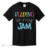 Reading Is My Jam Read Teacher ELA Teacher Kids T-Shirt thumb 0
