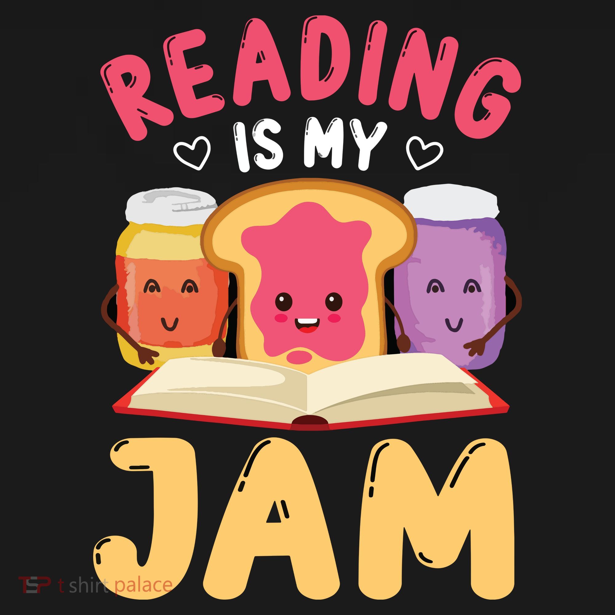 Reading Is My Jam Funny I Love To Read Books Gift Ornament