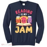 Reading Is My Jam Funny I Love To Read Books Gift Sweatshirt thumb 0