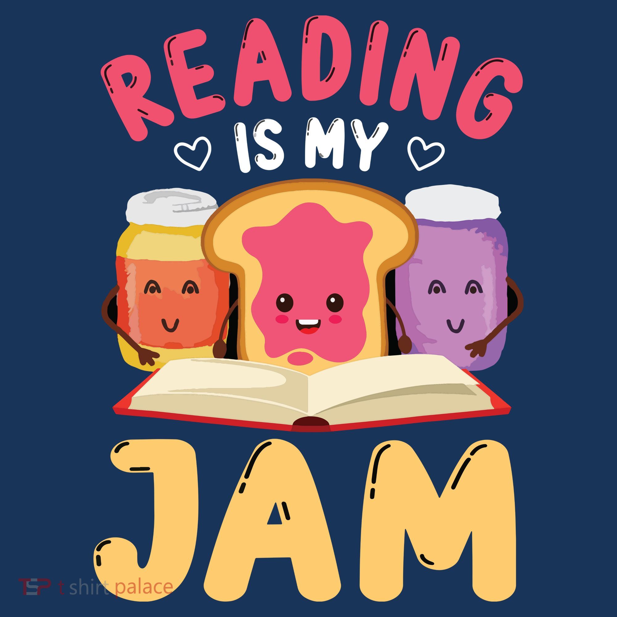 Reading Is My Jam Funny I Love To Read Books Gift Women's Hoodie