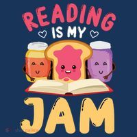 Reading Is My Jam Funny I Love To Read Books Gift Women's Tank Top thumb 5