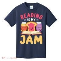 Reading Is My Jam Funny I Love To Read Books Gift Kids T-Shirt thumb 0