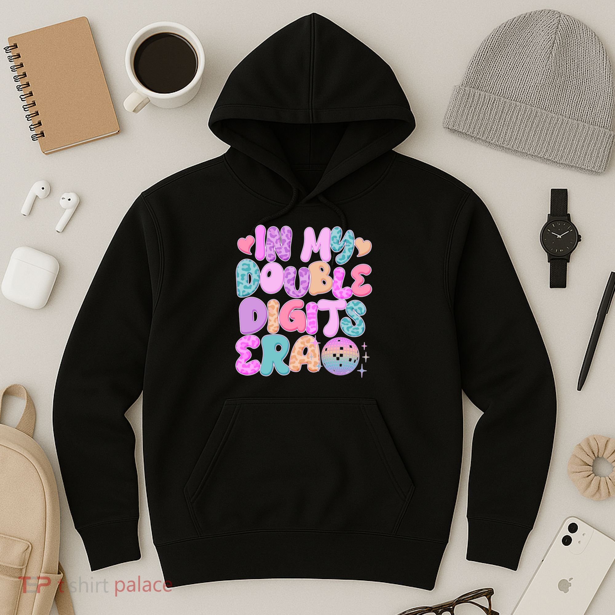 Retro In My Double Digits Era Hoodie