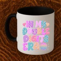 Retro In My Double Digits Era Coffee Mug thumb 2