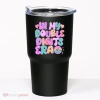 Retro In My Double Digits Era Tumbler thumb 0