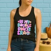Retro In My Double Digits Era Women's Tank Top thumb 2