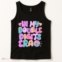 Retro In My Double Digits Era Tank Top thumb 2