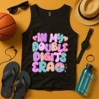 Retro In My Double Digits Era Tank Top thumb 4