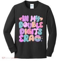 Retro In My Double Digits Era Kids Long Sleeve Shirt thumb 0