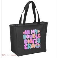 Retro In My Double Digits Era Tote Bag thumb 2