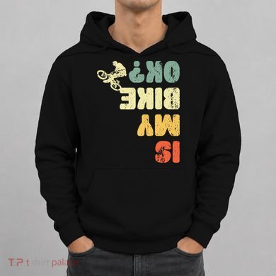 Retro Is My Bike Ok Youths Wo Vintage Cycling Hoodie