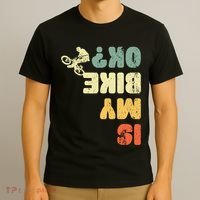 Retro Is My Bike Ok Youths Wo Vintage Cycling T-Shirt thumb 3