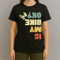 Retro Is My Bike Ok Youths Wo Vintage Cycling T-Shirt thumb 4