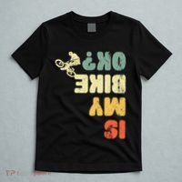 Retro Is My Bike Ok Youths Wo Vintage Cycling T-Shirt thumb 5