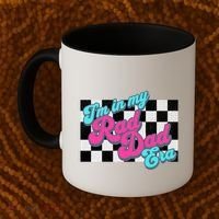 Retro In My Rad Dad Era Funny Dad Groovy Rad Dad Gift Coffee Mug thumb 2