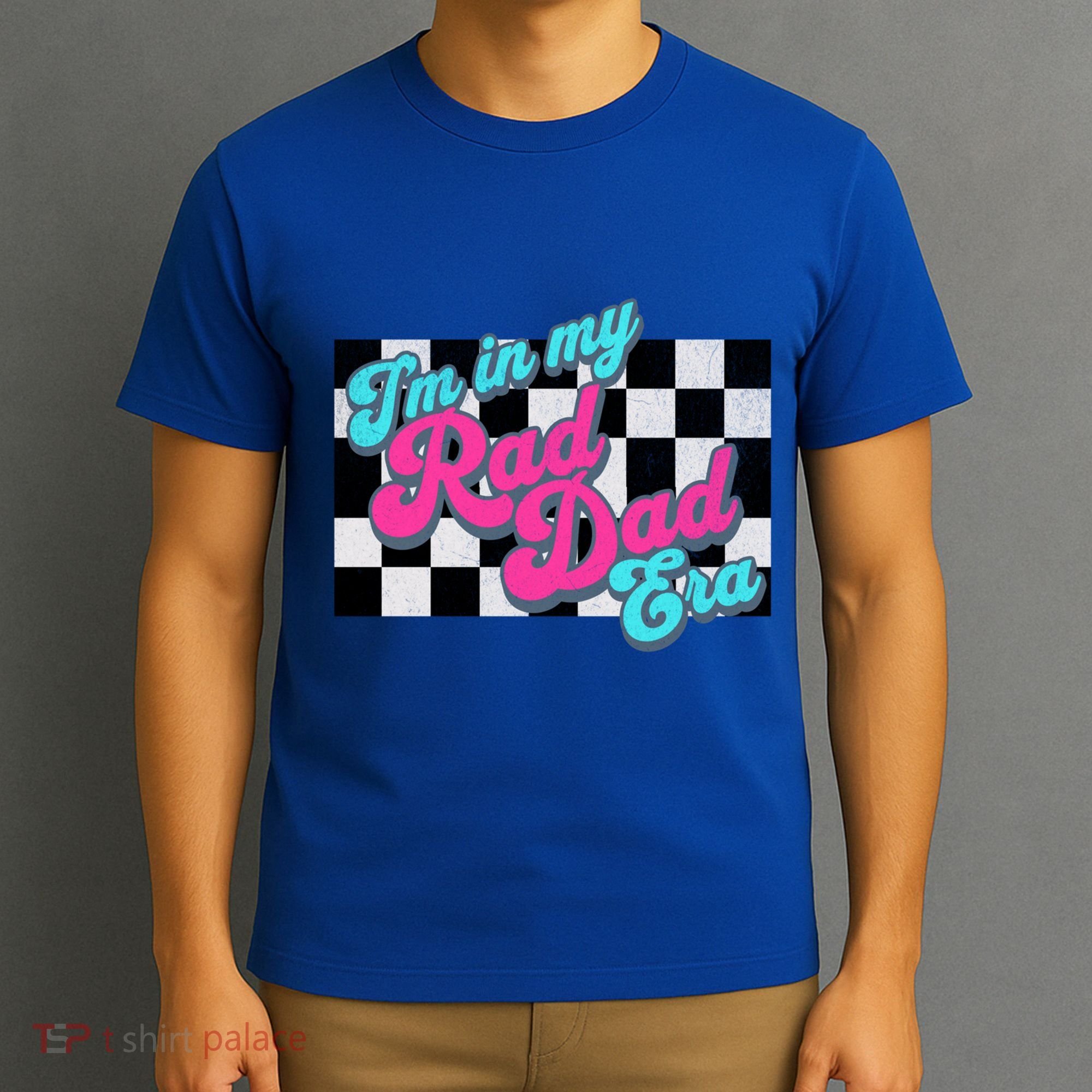 Retro In My Rad Dad Era Funny Dad Groovy Rad Dad Gift T-Shirt